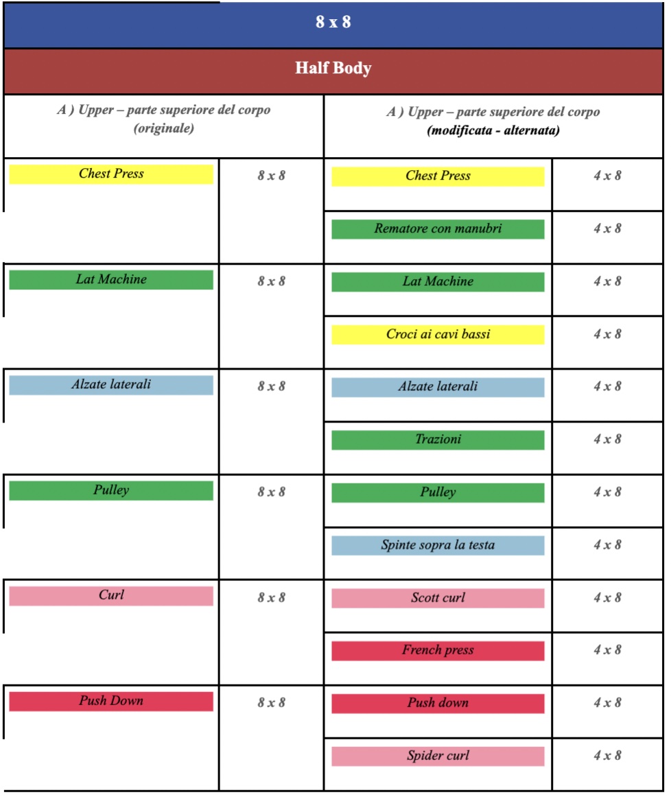 8 x 8 e la miniera d’oro di Vince Gironda 11
