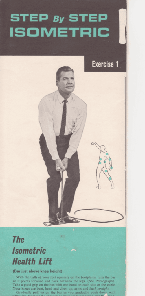 1- ISOTONIC – ISOMETRIC EXERCISE